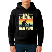Best Chihuahua Art For Dad Chihuahua Dog Chihuahua Lover Kids Hoodie