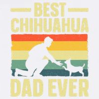 Best Chihuahua Art For Dad Chihuahua Dog Chihuahua Lover Garment-Dyed Sweatshirt