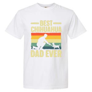 Best Chihuahua Art For Dad Chihuahua Dog Chihuahua Lover Garment-Dyed Heavyweight T-Shirt