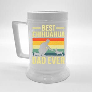 Best Chihuahua Art For Dad Chihuahua Dog Chihuahua Lover Beer Stein