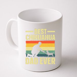 Best Chihuahua Art For Dad Chihuahua Dog Chihuahua Lover Coffee Mug