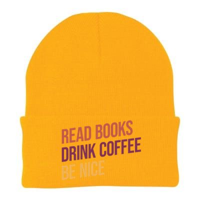 BookLover Coffee And Books Bookworm Gift Knit Cap Winter Beanie