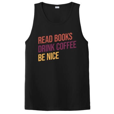 BookLover Coffee And Books Bookworm Gift PosiCharge Competitor Tank