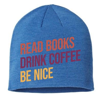 BookLover Coffee And Books Bookworm Gift Sustainable Beanie