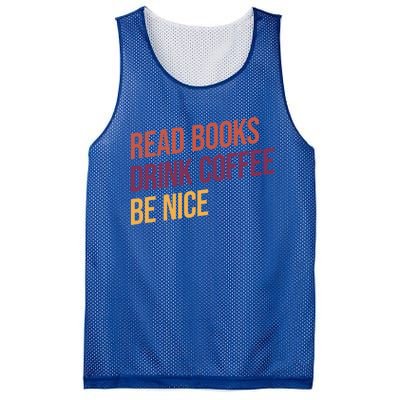 BookLover Coffee And Books Bookworm Gift Mesh Reversible Basketball Jersey Tank