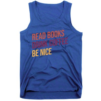 BookLover Coffee And Books Bookworm Gift Tank Top