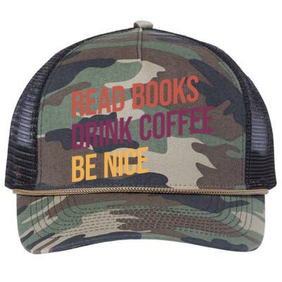 BookLover Coffee And Books Bookworm Gift Retro Rope Trucker Hat Cap