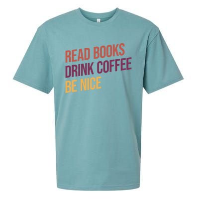 BookLover Coffee And Books Bookworm Gift Sueded Cloud Jersey T-Shirt