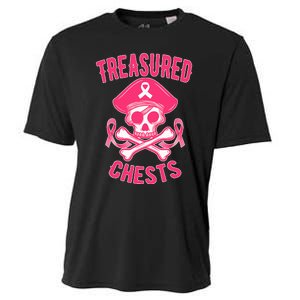 Breast Cancer Awareness Treasured Chests Ribbon Cooling Performance Crew T-Shirt