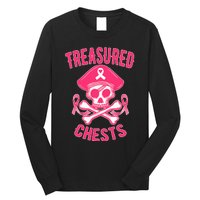 Breast Cancer Awareness Treasured Chests Ribbon Long Sleeve Shirt