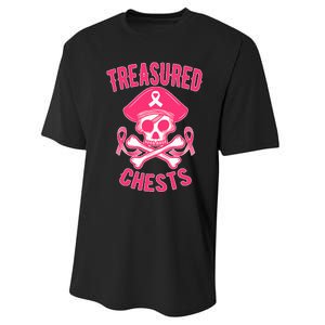 Breast Cancer Awareness Treasured Chests Ribbon Performance Sprint T-Shirt