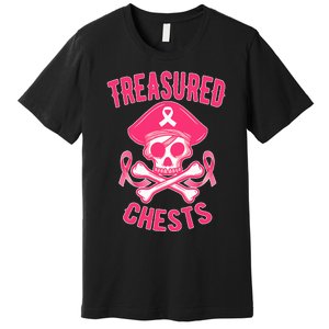 Breast Cancer Awareness Treasured Chests Ribbon Premium T-Shirt