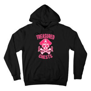 Breast Cancer Awareness Treasured Chests Ribbon Tall Hoodie