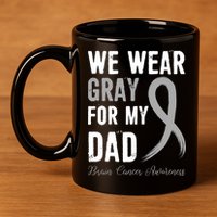 Brain Cancer Awareness T 11oz C Handle Ceramic Mug