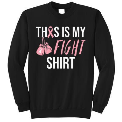 Breast Cancer Awareness Pink Ribbon Mom  Fight Survivor Sweatshirt