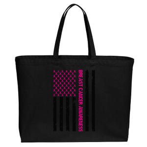 Breast Cancer Awareness Cotton Canvas Jumbo Tote