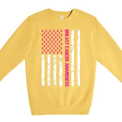 Breast Cancer Awareness Premium Crewneck Sweatshirt