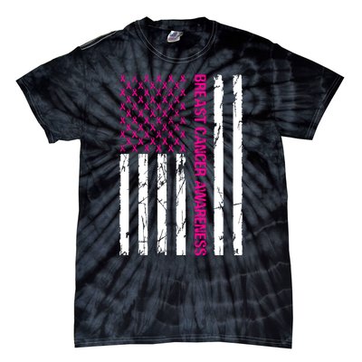 Breast Cancer Awareness Tie-Dye T-Shirt