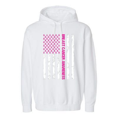 Breast Cancer Awareness Garment-Dyed Fleece Hoodie