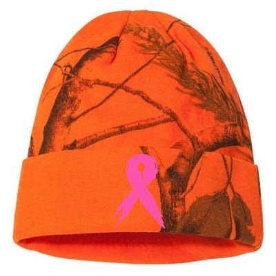 Breast Cancer Awareness Pink Ribbon Kati Licensed 12" Camo Beanie