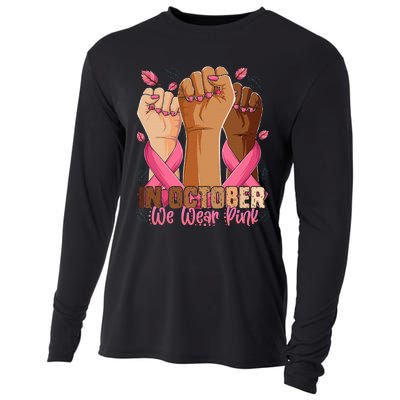 Breast Cancer Awareness Month In October We Wear Cooling Performance Long Sleeve Crew