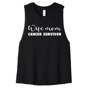 Brest Cancer Awareness T , W Women's Racerback Cropped Tank