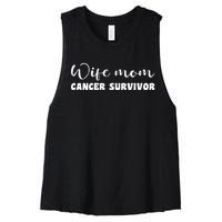 Brest Cancer Awareness T , W Women's Racerback Cropped Tank