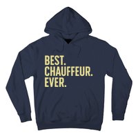 Best Chauffeur Art Dad Job Taxi Limo Driver Hoodie