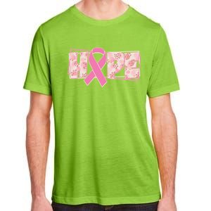 Breast Cancer Awareness Hope Leopard Print Adult ChromaSoft Performance T-Shirt