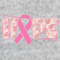 Breast Cancer Awareness Hope Leopard Print Tall T-Shirt