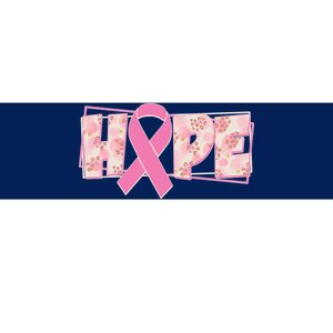 Breast Cancer Awareness Hope Leopard Print Bumper Sticker