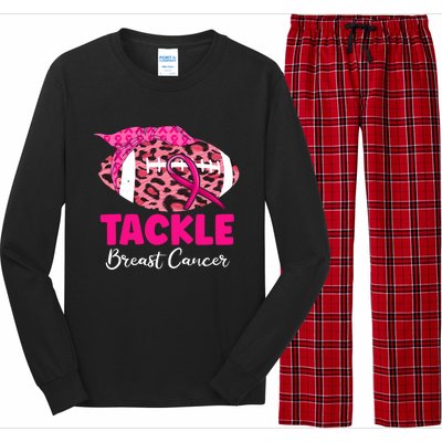 Breast Cancer Awareness Breast Cancer Warrior Support Long Sleeve Pajama Set