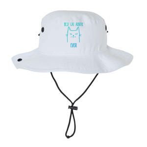 Best Cat Auntie Ever Cat Lover Gift Funny Gift Legacy Cool Fit Booney Bucket Hat