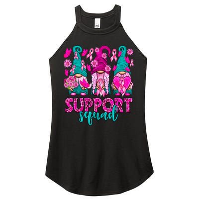 Breast Cancer Awareness For Gnomes Support Squad Women's Perfect Tri Rocker Tank