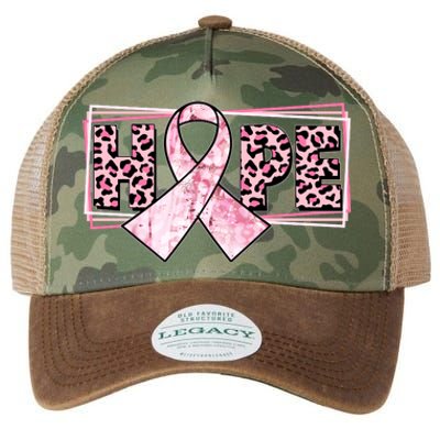 Breast Cancer Awareness Pink Hope Legacy Tie Dye Trucker Hat