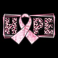Breast Cancer Awareness Pink Hope Drawstring Bag
