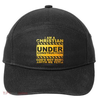 Best Christian Art God Appreciation Religious 7-Panel Snapback Hat