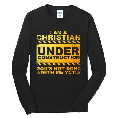 Best Christian Art God Appreciation Religious Tall Long Sleeve T-Shirt