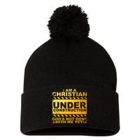 Best Christian Art God Appreciation Religious Pom Pom 12in Knit Beanie