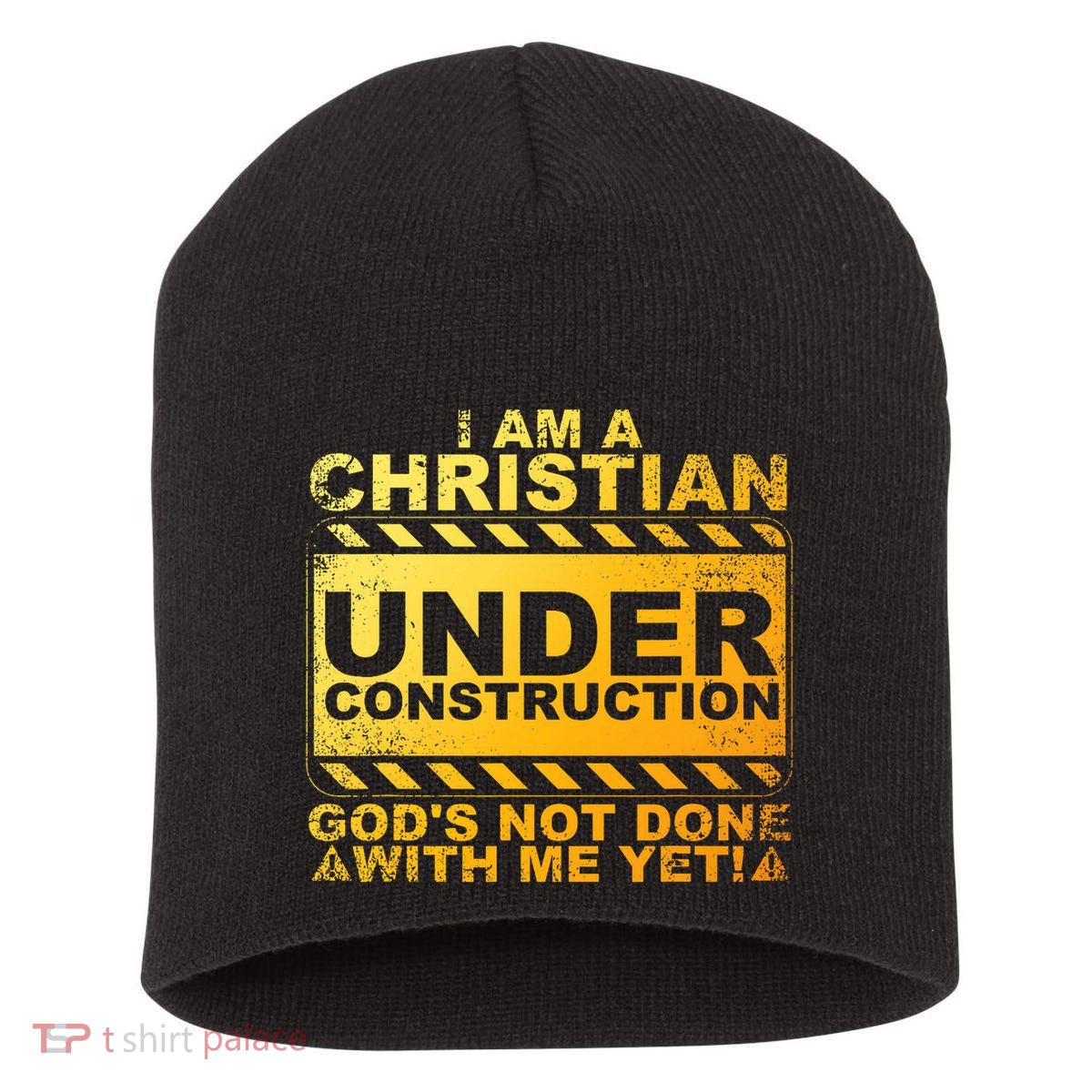 Best Christian Art God Appreciation Religious Short Acrylic Beanie