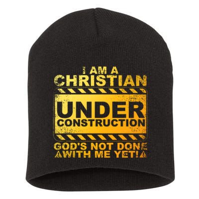 Best Christian Art God Appreciation Religious Short Acrylic Beanie