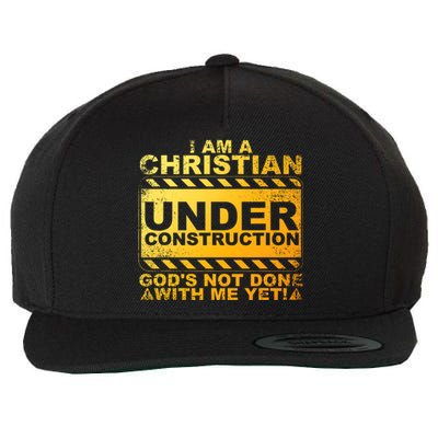 Best Christian Art God Appreciation Religious Wool Snapback Cap