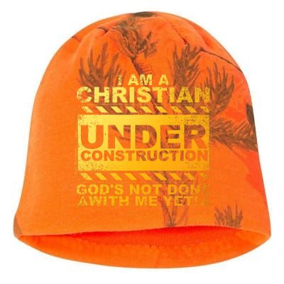 Best Christian Art God Appreciation Religious Kati - Camo Knit Beanie