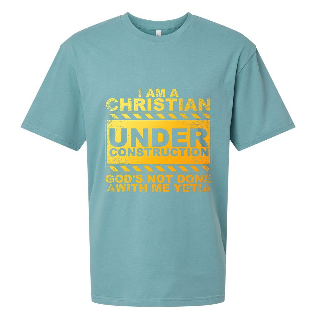 Best Christian Art God Appreciation Religious Sueded Cloud Jersey T-Shirt