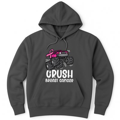 Breast Cancer Awareness Monster Truck Pink Ribbon Gift Hoodie