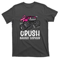 Breast Cancer Awareness Monster Truck Pink Ribbon Gift T-Shirt