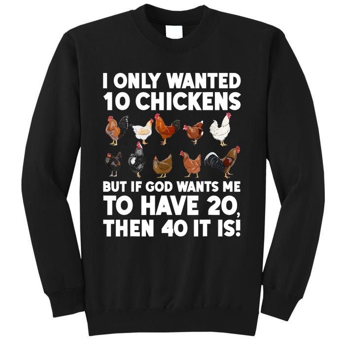 Best Chicken Art Poultry Themed Chicken Farmer Sweatshirt