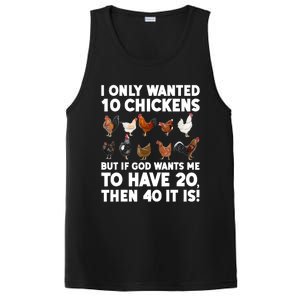 Best Chicken Art Poultry Themed Chicken Farmer PosiCharge Competitor Tank