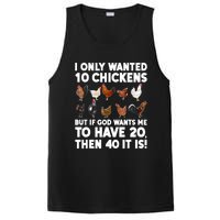 Best Chicken Art Poultry Themed Chicken Farmer PosiCharge Competitor Tank