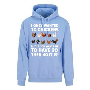 Best Chicken Art Poultry Themed Chicken Farmer Unisex Surf Hoodie